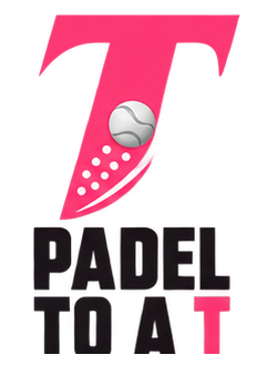 Stacked Padel to a T logo